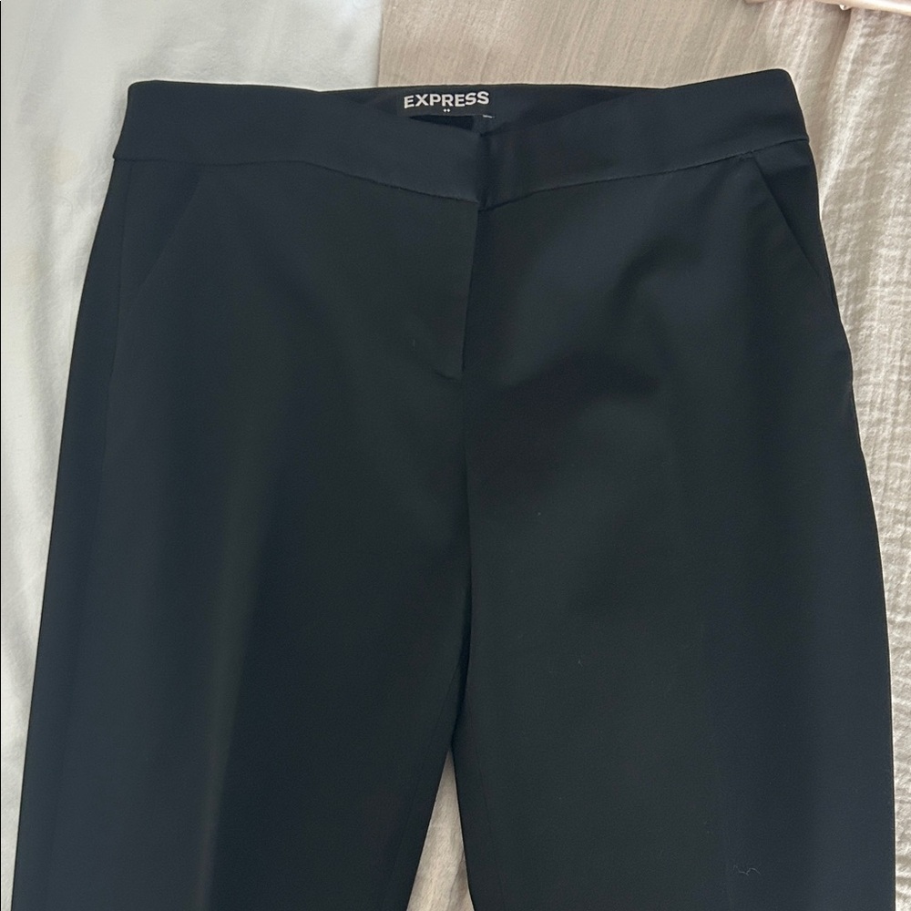 Express Columnist Barely Boot Classic Black Trousers